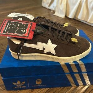BAPE x adidas Campus 80s